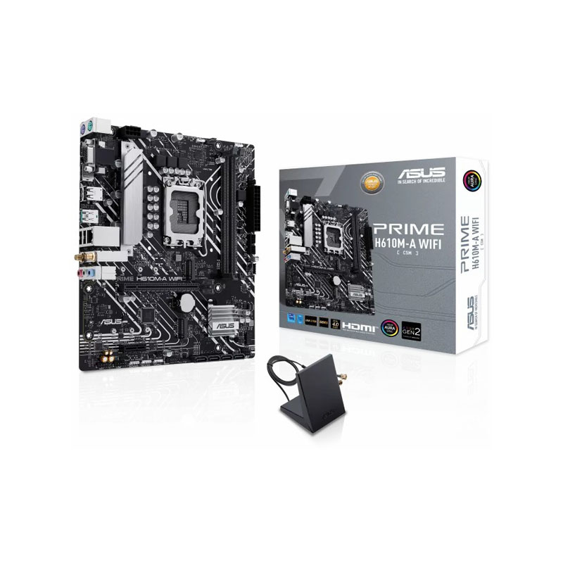 مادربرد ایسوس PRIME H610M-A WIFI DDR5 9 مادربرد ایسوس PRIME H610M-A WIFI