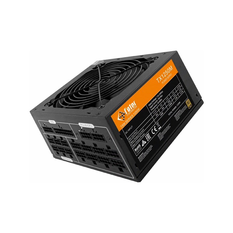پاور فاطر مدل TX1250M 80Plus Gold 3 پاور فاطر مدل TX1250M 80Plus Gold
