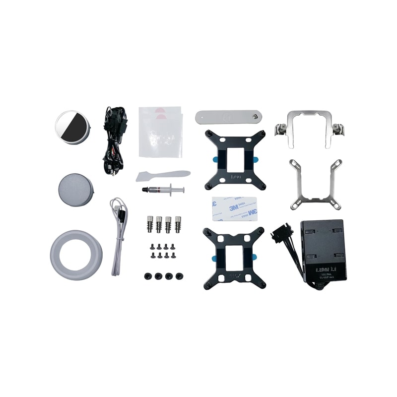 خنک کننده مایع پردازنده لیان لی مدل GA II TRINITY 240 7 خنک کننده مایع پردازنده لیان لی مدل GA II TRINITY 240