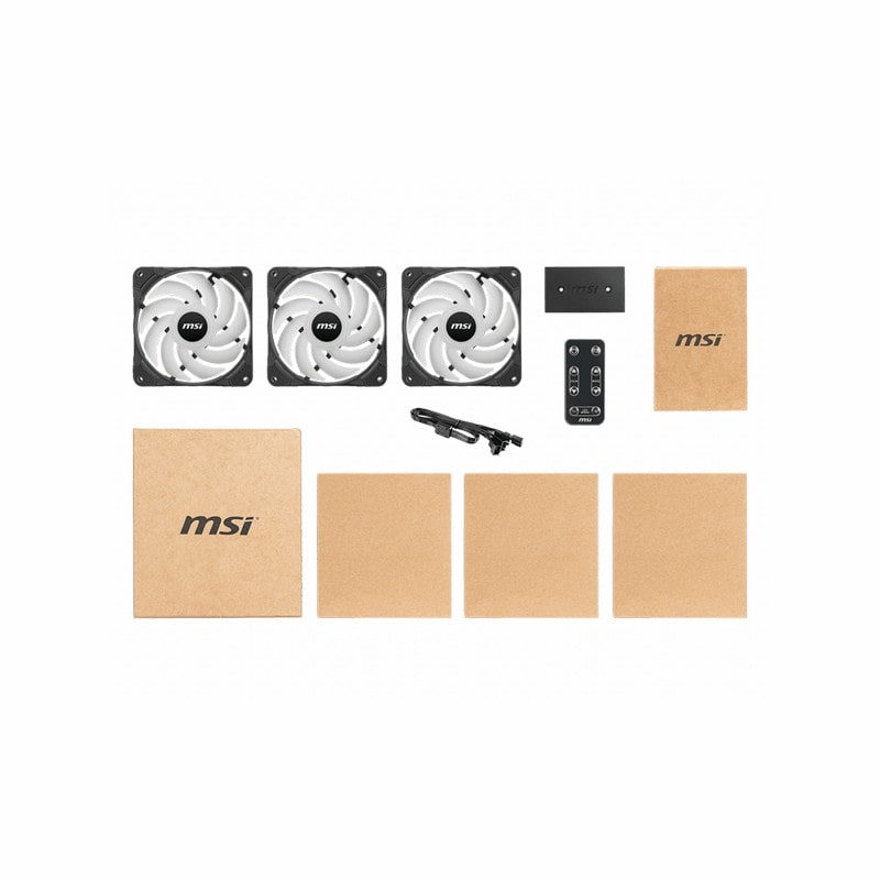 فن کیس ام اس آی مدل MAG MAX F12A-3H 5 فن کیس ام اس آی مدل MAG MAX F12A-3H