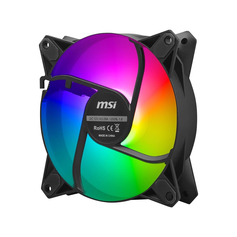 فن کیس ام اس آی مدل MPG F120 ARGB-3B 4 فن کیس ام اس آی مدل MPG F120 ARGB-3B