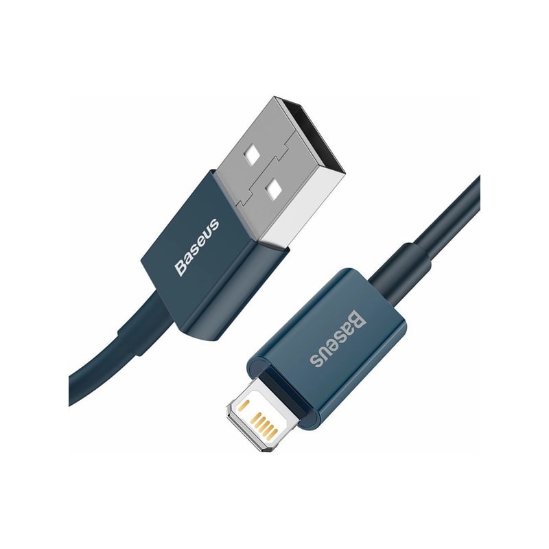 کابل تبدیل USB به Lightning بیسوس مدل CALYS-A03 طول 1 متر 3 کابل تبدیل USB به Lightning بیسوس مدل CALYS-A03 طول 1 متر