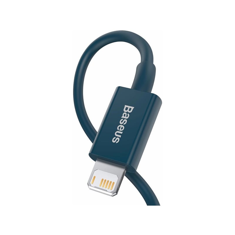 کابل تبدیل USB به Lightning بیسوس مدل CALYS-A03 طول 1 متر 4 کابل تبدیل USB به Lightning بیسوس مدل CALYS-A03 طول 1 متر