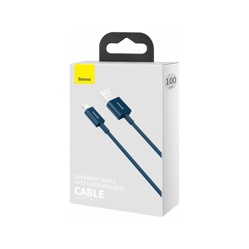 کابل تبدیل USB به Lightning بیسوس مدل CALYS-A03 طول 1 متر 5 کابل تبدیل USB به Lightning بیسوس مدل CALYS-A03 طول 1 متر