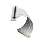 کابل رایزر کارت گرافیک ام اس آی PCI-E x16 4.0 White طول 180 میلی متر