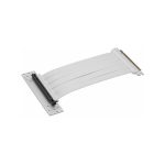 کابل رایزر کارت گرافیک ام اس آی PCI-E x16 4.0 White طول 180 میلی متر