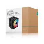 خنک کننده بادی دیپ کول مدل AG620 DIGITAL BK ARGB