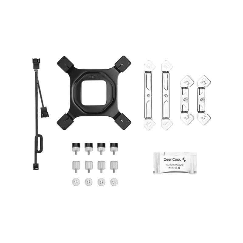 خنک کننده بادی دیپ کول مدل AG620 DIGITAL WH ARGB 10 خنک کننده بادی دیپ کول مدل AG620 DIGITAL WH ARGB