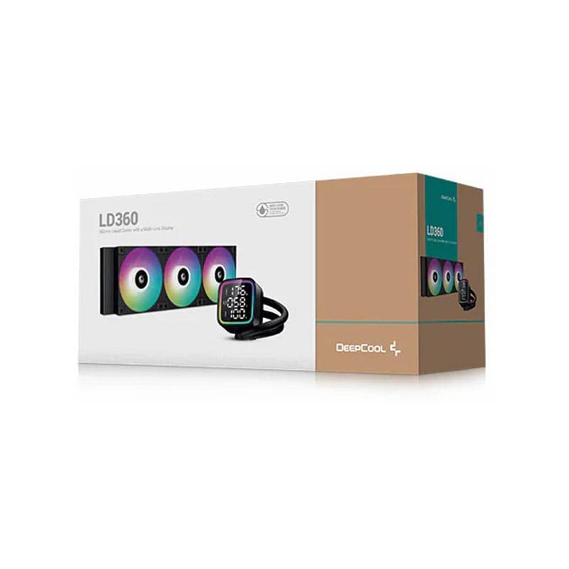 خنک کننده مایع پردازنده دیپ کول مدل LD360 3 خنک کننده مایع پردازنده دیپ کول مدل LD360