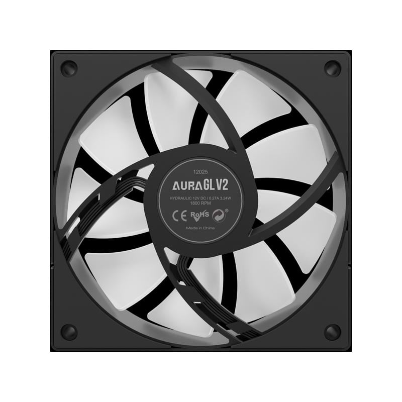 خنک کننده مایع پردازنده گیم دیاس AURA GL120 V2 9 خنک کننده مایع پردازنده گیم دیاس AURA GL120 V2