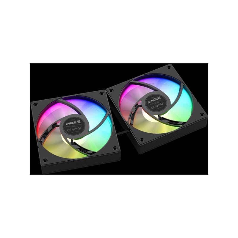 خنک کننده مایع پردازنده گیم دیاس AURA GL120 V2 10 خنک کننده مایع پردازنده گیم دیاس AURA GL120 V2