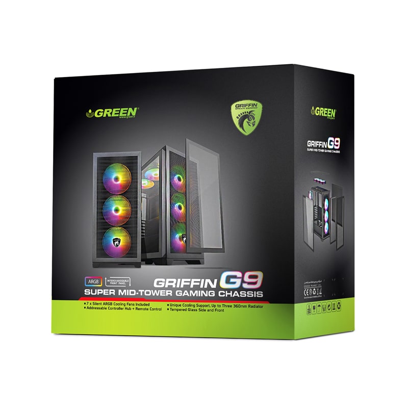 کیس گرین مدل GRIFFIN G9 15 کیس گرین مدل GRIFFIN G9