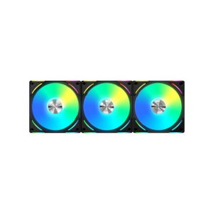 فن کیس لیان لی مدل UNI FAN AL 120 V2 Black بسته سه عددی