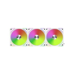 فن کیس لیان لی مدل UNI FAN AL 120 V2 White بسته سه عددی