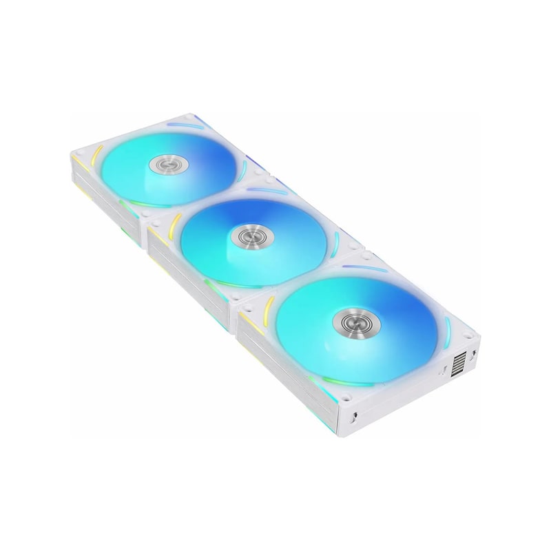 فن کیس لیان لی مدل UNI FAN AL 120 V2 White بسته سه عددی 3 فن کیس لیان لی مدل UNI FAN AL 120 V2 White بسته سه عددی
