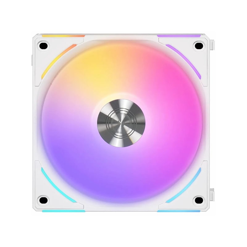 فن کیس لیان لی مدل UNI FAN AL 120 V2 White بسته سه عددی 5 فن کیس لیان لی مدل UNI FAN AL 120 V2 White بسته سه عددی