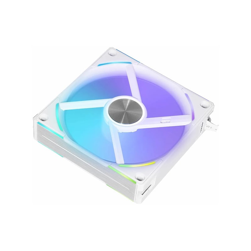 فن کیس لیان لی مدل UNI FAN AL 120 V2 White بسته سه عددی 7 فن کیس لیان لی مدل UNI FAN AL 120 V2 White بسته سه عددی