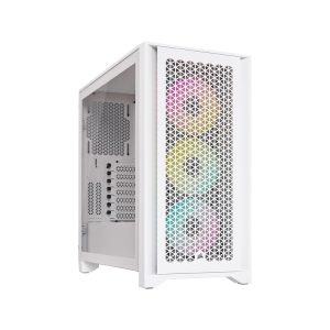 کیس کورسیر مدل 4000D RGB AIRFLOW White