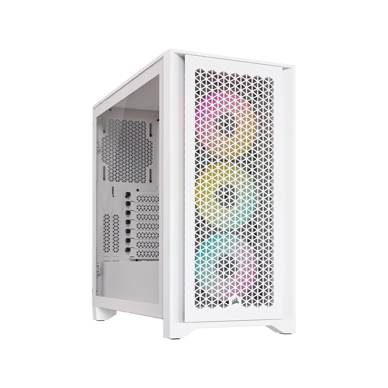 کیس کورسیر مدل 4000D RGB AIRFLOW White
