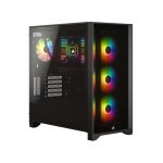 کیس کورسیر مدل iCUE 4000X RGB Black