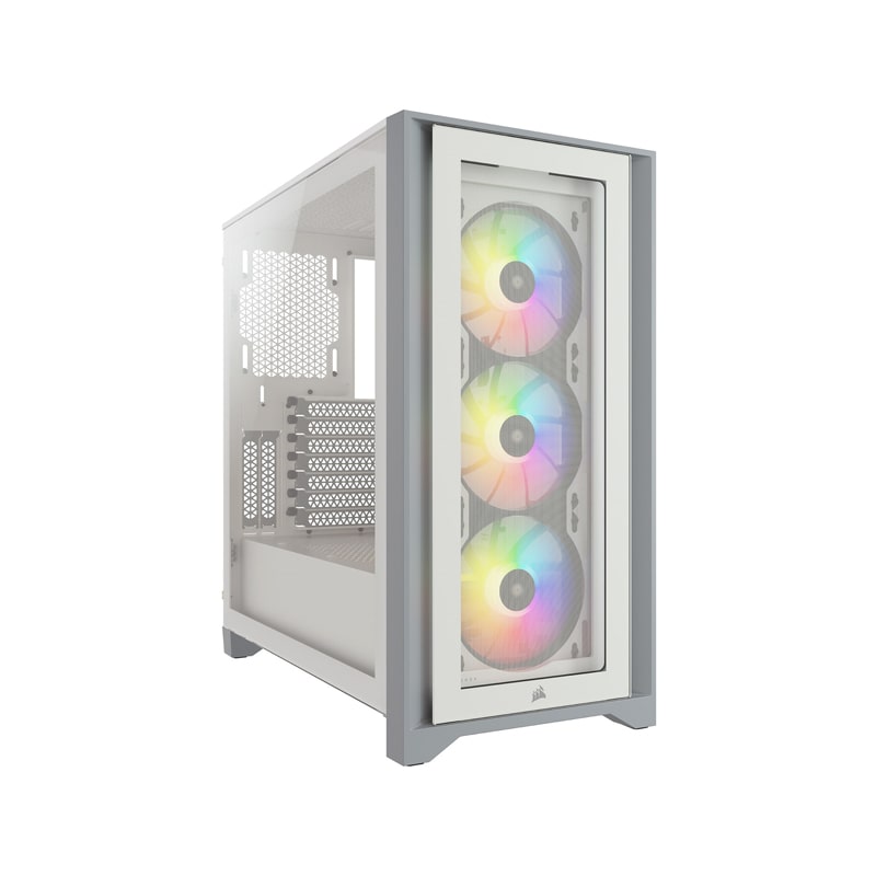 کیس کورسیر مدل iCUE 4000X RGB White