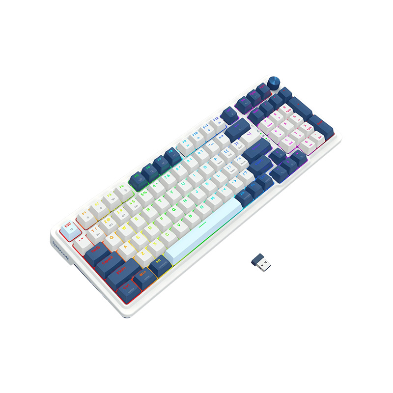 کیبورد مکانیکال گیمینگ ردراگون مدل Eisa K686 Pro (WB) سوییچ قرمز 12 کیبورد مکانیکال گیمینگ ردراگون مدل Eisa K686 Pro (WB) سوییچ قرمز