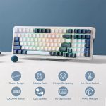 کیبورد مکانیکال گیمینگ ردراگون مدل Eisa K686 Pro (WB) سوییچ قرمز