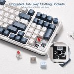کیبورد مکانیکال گیمینگ ردراگون مدل Eisa K686 Pro (WB) سوییچ قرمز