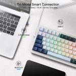 کیبورد مکانیکال گیمینگ ردراگون مدل Eisa K686 Pro (WB) سوییچ قرمز