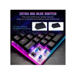 کیبورد مکانیکال گیمینگ ردراگون مدل K701 RGB (WB)