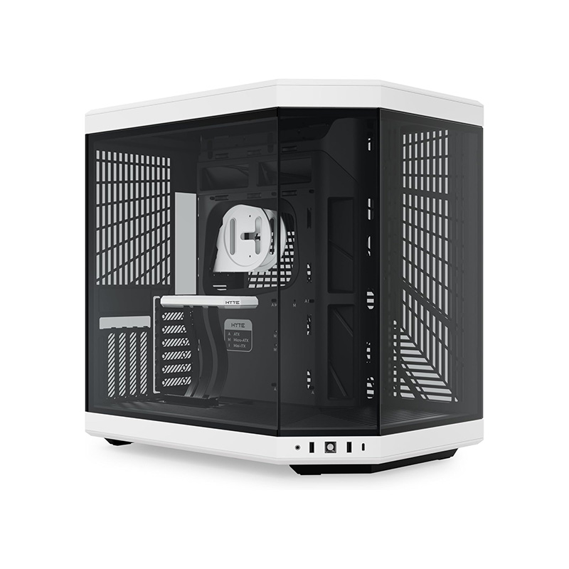 کیس هایت مدل Y70 سفید و مشکی