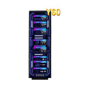 صفحه نمایش کیس LCD هایت 12.6 اینچ مناسب کیس Y60 مشکی