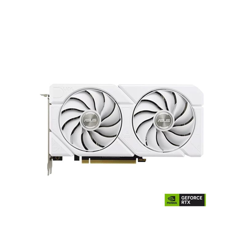 کارت گرافیک ایسوس Dual GeForce RTX4070 SUPER EVO O12G سفید