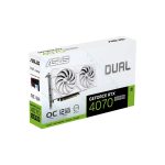 کارت گرافیک ایسوس Dual GeForce RTX4070 SUPER EVO O12G سفید