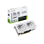 کارت گرافیک ایسوس Dual GeForce RTX4070 SUPER EVO O12G سفید