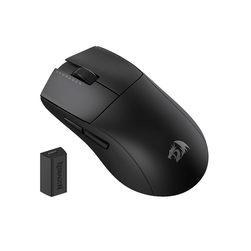 موس گیمینگ ردراگون مدل M916 PRO 4K 3 موس بی سیم گیمینگ ردراگون M916 PRO 4K Black