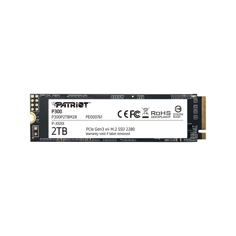 Internal SSD PATRIOT P300 NVMe M.2 2TB