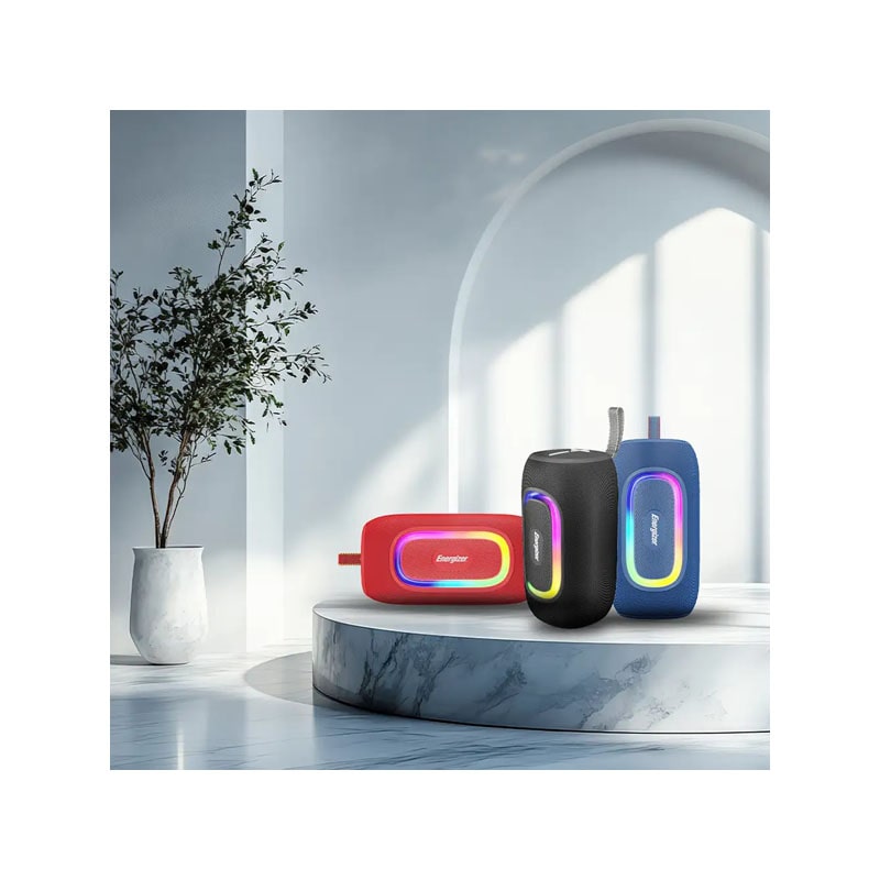 اسپیکر بلوتوثی قابل حمل انرجایزر مدل BTS 163 8 اسپیکر بلوتوثی قابل حمل انرجایزر مدل BTS 163