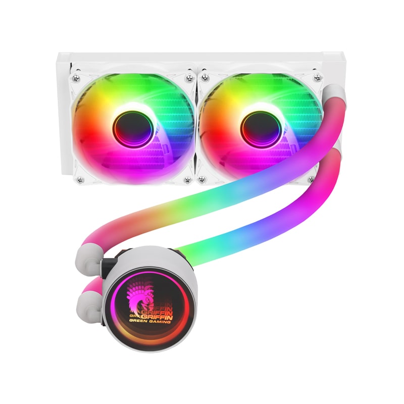 خنک کننده پردازنده گرین مدل GLC240 STREAM-ARGB 3 خنک کننده پردازنده گرین مدل GLC240 STREAM-ARGB