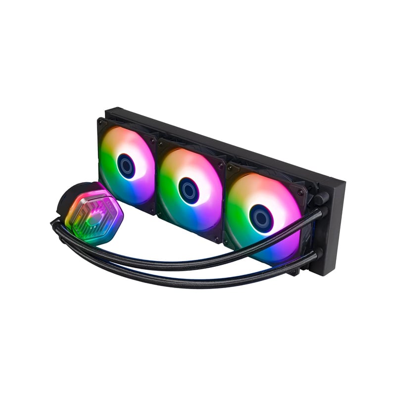 خنک کننده مایع کولر مستر مدل MASTERLIQUID 360 Atmos ARGB 5 خنک کننده مایع کولر مستر مدل MASTERLIQUID 360 Atmos ARGB