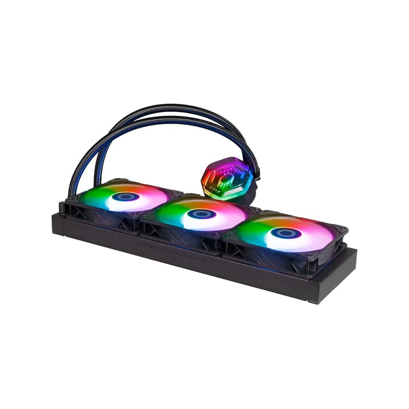 خنک کننده مایع کولر مستر مدل MASTERLIQUID 360 Atmos ARGB 6 خنک کننده مایع کولر مستر مدل MASTERLIQUID 360 Atmos ARGB