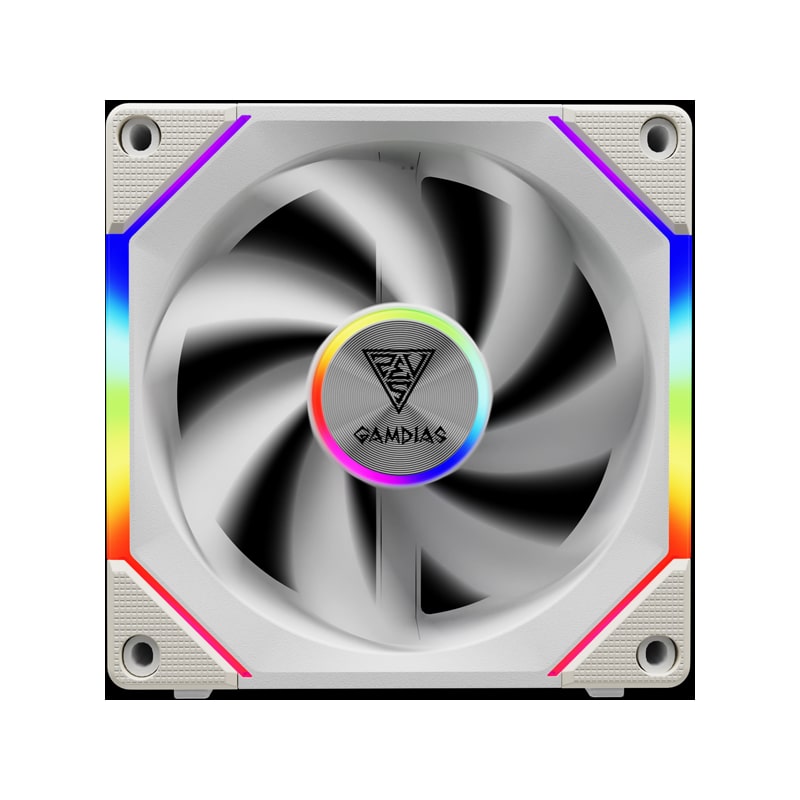 فن کیس گیم دیاس AEOLUS P2-1203 WH 3 فن کیس گیم دیاس AEOLUS P2-1203 WH