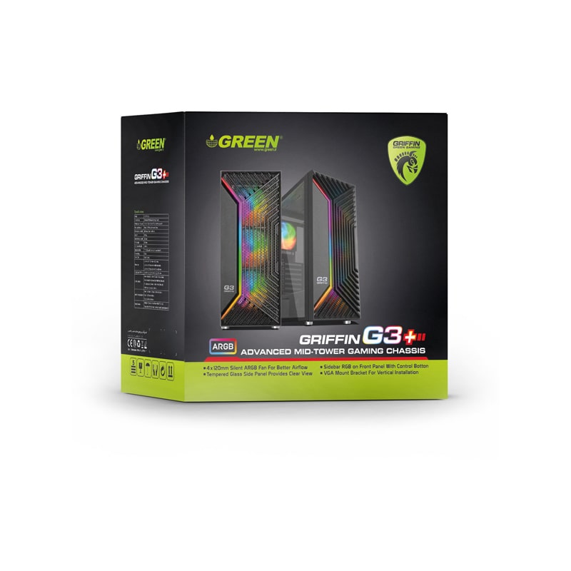 کیس گرین مدل GRIFFIN G3 Plus 16 کیس گرین مدل GRIFFIN G3 Plus