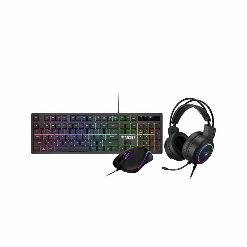 باندل موس و کیبورد و هدست گیم دیاس مدل POSEIDON E2 3-IN-1 COMBO