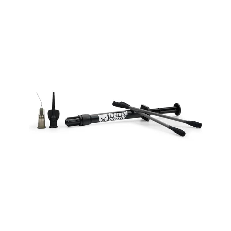 خمیر سیلیکون ترمال گریزلی مدل Conductonaut Liquid Metal Extreme 1g