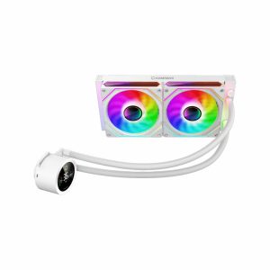 خنک کننده مایع پردازنده گیم مکس مدل IceBurg 240 Digital WH