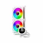 خنک کننده مایع پردازنده گیم مکس مدل IceBurg 240 Digital WH