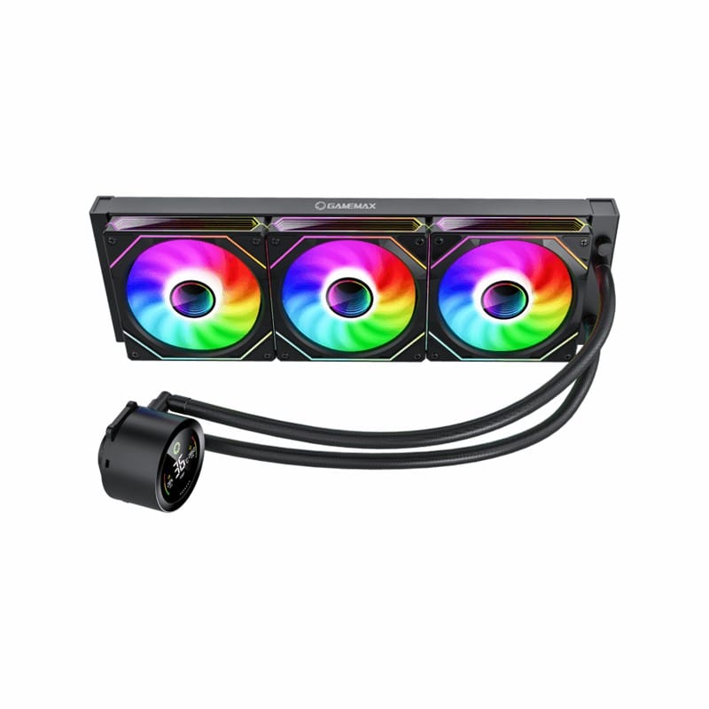 خنک کننده مایع پردازنده گیم مکس مدل IceBurg 360 Digital BK