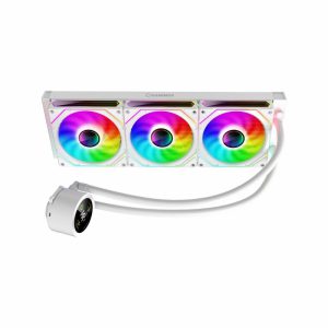 خنک کننده مایع پردازنده گیم مکس مدل IceBurg 360 Digital WH