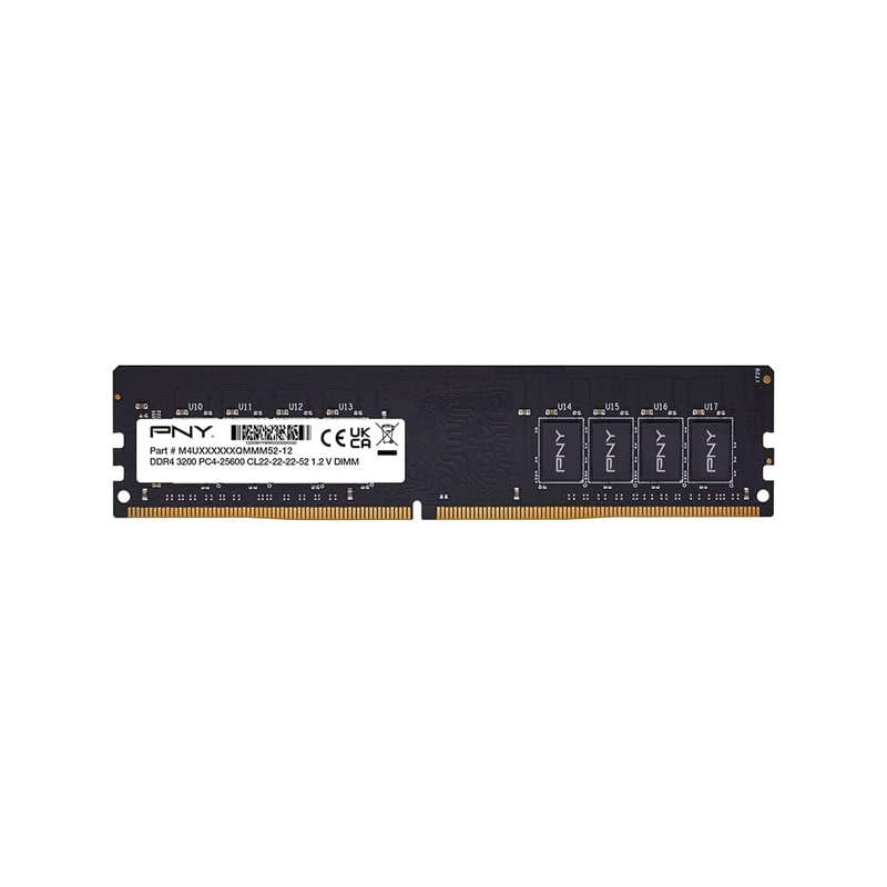 رم پی ان وای مدل 3200MHz 16GB (16GB×1) DDR4